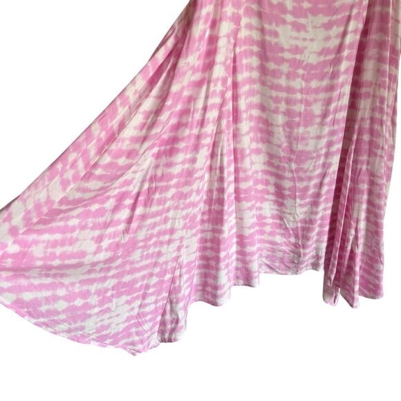 Torrid Pink Tie-Dye Challis Handkerchief Dress 0 - Picture 9 of 11